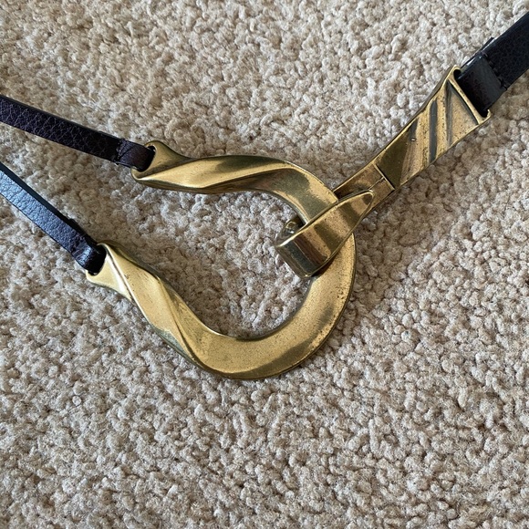 Like New! Chico’s leather belt - Picture 3 of 10